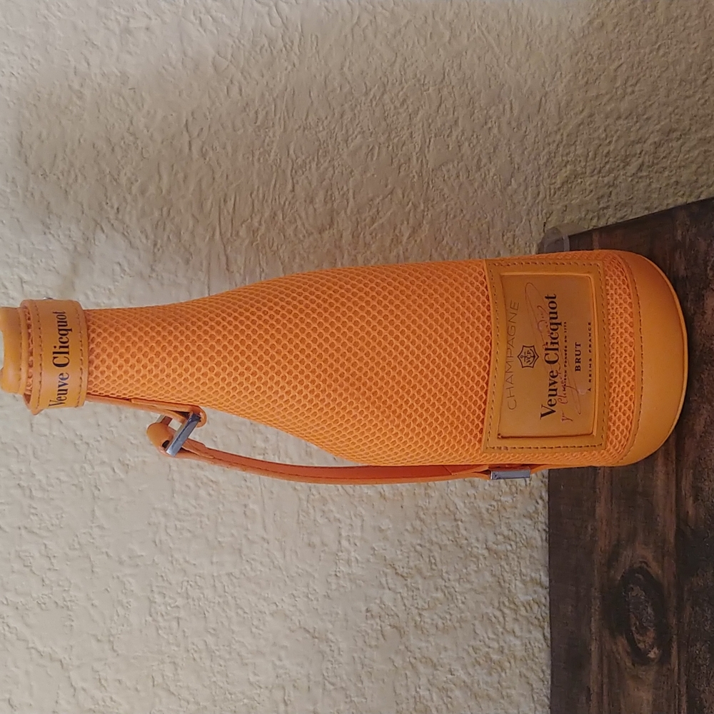 Veuve Clicquot champagne insulated holder bottle wrap jacket